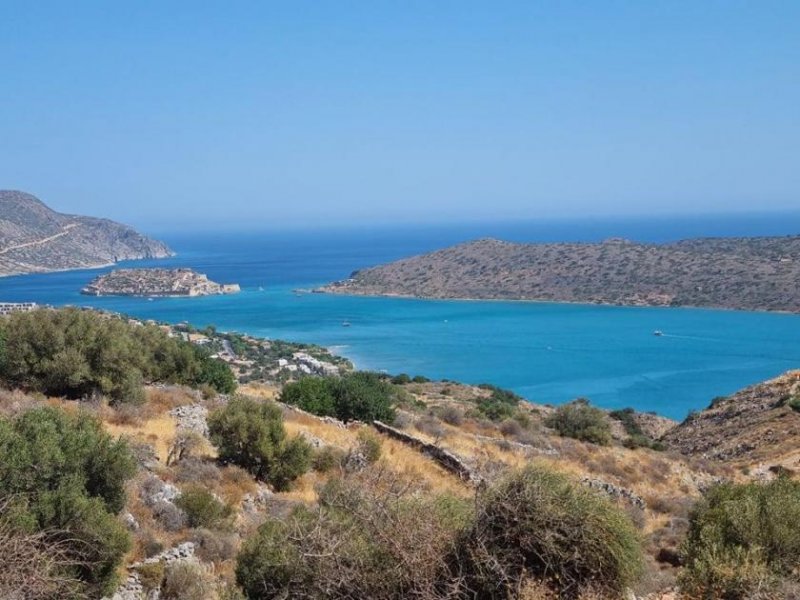 Schisma Eloundas Baugrundstück mit Meerblick, Elounda, Kreta Grundstück kaufen